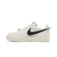 AMBUSH x Nike Air Force 1 Low 'Phantom' - Stylish Off-White Sneakers with Extended Black Swoosh | DV3464-002