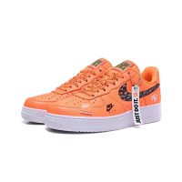 Nike Air Force 1 Low AR7719-800 - Bold Just Do It Orange Edition with Graphic Overlays