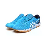 ASICS Attack Bladelyte 4 1073A001-404 Professionelle Badmintonschuhe in Blau und Weiß