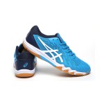 ASICS Attack Bladelyte 4 1073A001-404 Professionelle Badmintonschuhe in Blau und Weiß