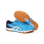 ASICS Attack Bladelyte 4 1073A001-404 Professionelle Badmintonschuhe in Blau und Weiß