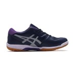 ASICS Attack Bladelyte 4 1073A001-405 Professionelle Badmintonschuhe in Blau und Lila