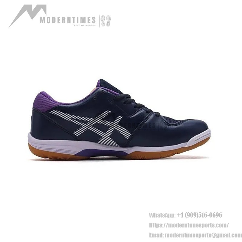 ASICS Attack Bladelyte 4 1073A001-405 Professionelle Badmintonschuhe in Blau und Lila