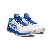 ASICS Court FF 2 1041A343-960 Novak Tennis Shoes Men’s High Performance Comfort White Tuna Blue