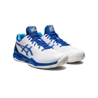 ASICS Court FF 2 1041A343-960 Novak 테니스화 남성용 고성능 편안함 화이트 블루