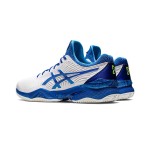 ASICS Court FF 2 Novak テニスシューズ ホワイトブルー メンズ