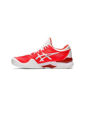 ASICS Court FF Novak 1041A089-800 Professionelle Tennisschuhe - Hochleistungsstabilität und Dämpfungsdesign in Rot und Weiß