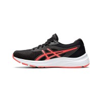 ASICS Patriot 12 1012A724-004 レディースランニングシューズ - 軽量で快適、通気性抜群のブラックとピンクデザイン