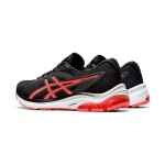 ASICS Patriot 12 1012A724-004 ブラックとピンクのレディースランニングシューズ