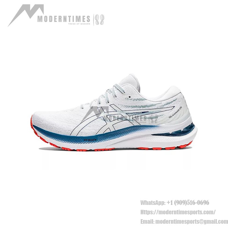 ASICS Gel-Kayano 29 1011B440-101 러닝화 화이트 딥 오션 디자인