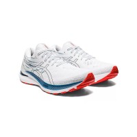 ASICS Gel-Kayano 29 1011B440-101 러닝화 고성능 화이트 딥 오션 디자인