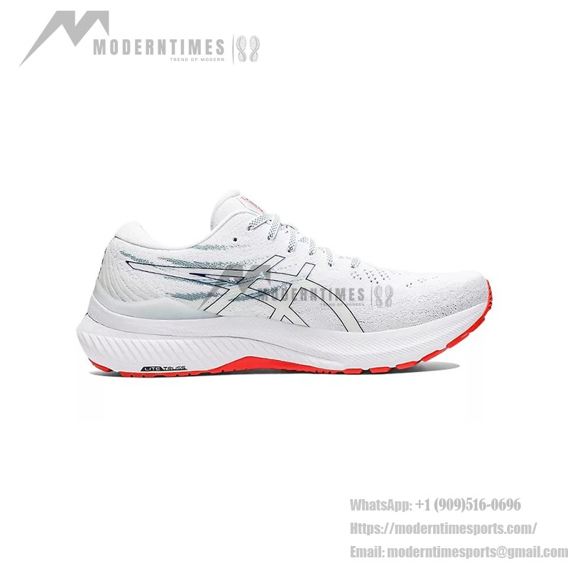 ASICS Gel-Kayano 29 1011B440-101 Laufschuhe Weiß Deep Ocean Design