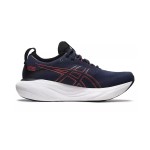 ASICS Gel-Nimbus 25 1011B547-401 Men's Running Shoes in Midnight Blue and Electric Red