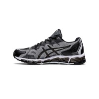 ASICS GEL-Quantum 360 6 1021A337-100 Black White Gray Full-GEL Cushioning Running Shoes Superior Comfort and Classic Design