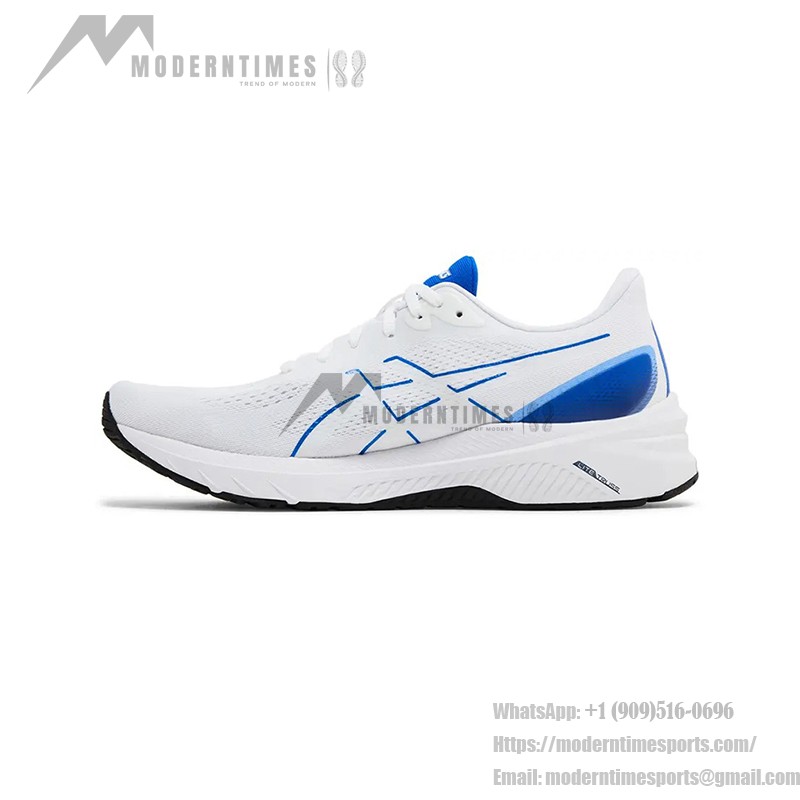 ASICS GT-1000 12 1011B631-100 White Blue Lightweight Cushioning Running Shoes