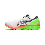 ASICS Gel-Kayano 27 Lite-Show 1011A885-100 Laufschuhe Weiß Bunte Sohle