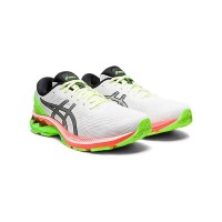 ASICS Gel-Kayano 27 Lite-Show 1011A885-100 ランニングシューズ ハイパフォーマンス ホワイト カラフルソールデザイン