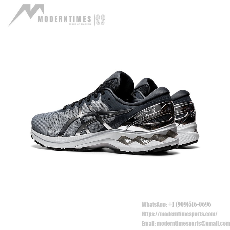 ASICS Gel-Kayano 1011A887-020 27 Platinum Stability Running Shoes Sheet Rock Silver Design