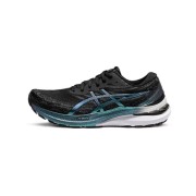 ASICS Gel-Kayano 1011B472-001 29 プラチナ ランニングシューズ 安定性 快適 ブラック ブルーデザイン