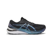 ASICS Gel-Kayano 1011B472-001 29 プラチナ ランニングシューズ 安定性 快適 ブラック ブルーデザイン