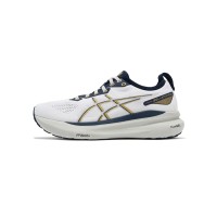 ASICS Gel-Kayano 31 1011B995-021 メンズランニングシューズ - 高性能クッション性とサポート力のグレイシャーグレーとピュアゴールドデザイン