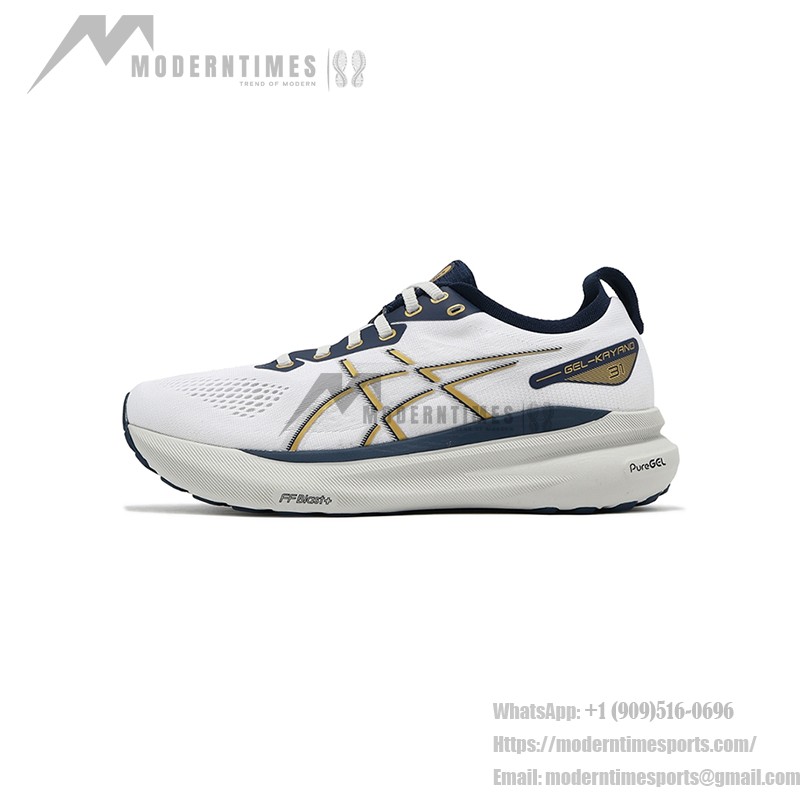 ASICS Gel-Kayano 31 1011B995-021 Men's Running Shoes in Glacier Grey and Pure Gold