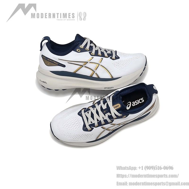 ASICS Gel-Kayano 31 1011B995-021 Men's Running Shoes in Glacier Grey and Pure Gold