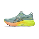 ASICS Gel-Kayano 31 1012B745-750 Women's Running Shoes in Mint Green and Neon Yellow