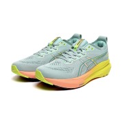 ASICS Gel-Kayano 31 1012B745-750 Women's Running Shoes - Stability, Lightweight, and Cushioning Design in Mint Green and Neon Yellow