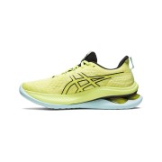 ASICS Gel-Kinsei Max 196074947-102 メンズランニングシューズ - 蛍光イエローとミントグリーンの高性能軽量クッションデザイン