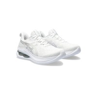 ASICS Gel-Kinsei Max 1012B512-100 Women's Running Shoes - High Performance Lightweight Cushioning Design in All White