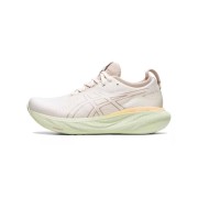 ASICS Gel-Nimbus 25 1012B356-100 Women's Running Shoes - High Performance Lightweight Cushioning Design in Cream Fawn