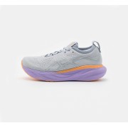 ASICS Gel-Nimbus 25 1012B356-021 レディースランニングシューズ - 高性能軽量クッション性グレー・パープル・オレンジデザイン