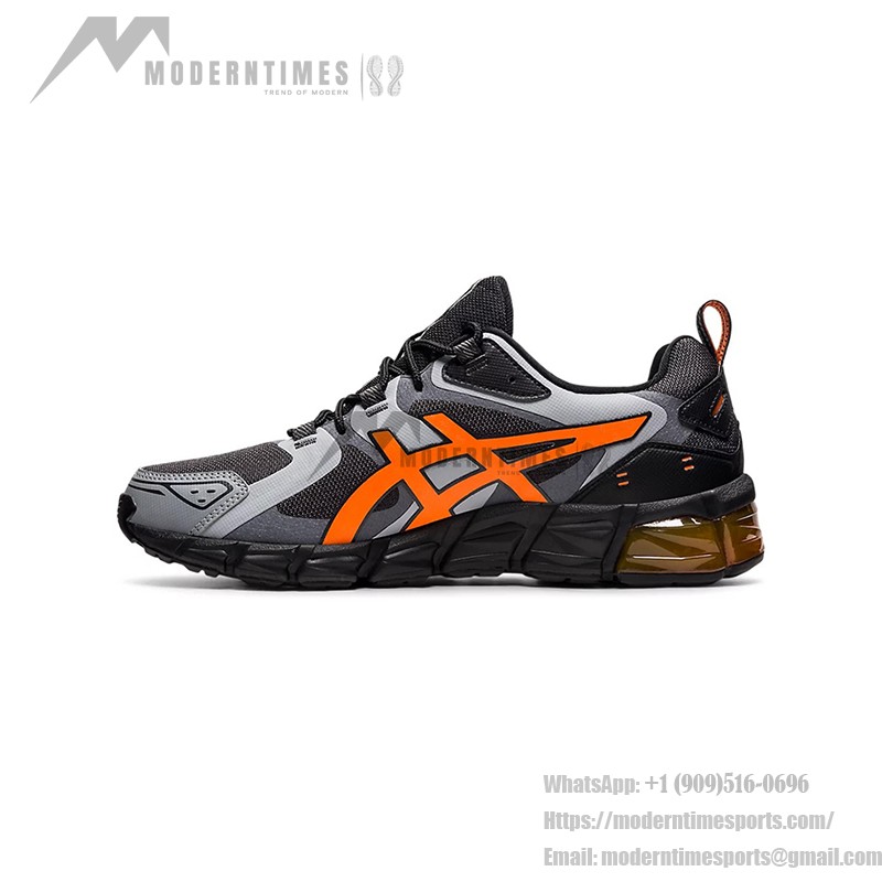 ASICS Gel-Quantum 180 6 1201A063-029 고성능 러닝화 그레이 블랙 오렌지 디자인