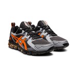 ASICS Gel-Quantum 180 6 1201A063-029 High Performance Running Shoes Grey Black Orange Design