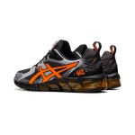 ASICS Gel-Quantum 180 6 1201A063-029 High Performance Running Shoes Grey Black Orange Design