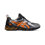 ASICS Gel-Quantum 180 6 1201A063-029 고성능 러닝화 그레이 블랙 오렌지 디자인