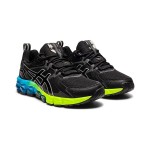 ASICS Gel-Quantum 180 Black Aizuri Blue スタイリッシュなランニングシューズ