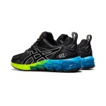 ASICS Gel-Quantum 180 Black Aizuri Blue スタイリッシュなランニングシューズ