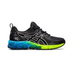 ASICS Gel-Quantum 180 Black Aizuri Blue スタイリッシュなランニングシューズ