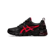 ASICS Gel-Quantum 180 1204A002-003 Men’s Sneakers Shock Absorption Comfort Black Electric Red Design