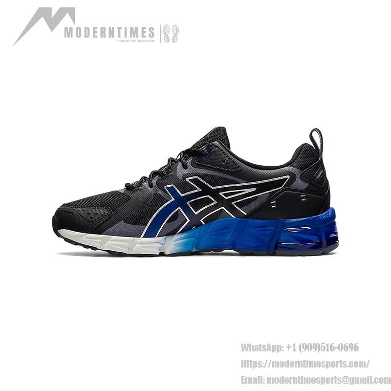 ASICS Gel-Quantum 180 1201A259-001 Men’s Sneakers Black Graphite Grey Blue Gradient Design