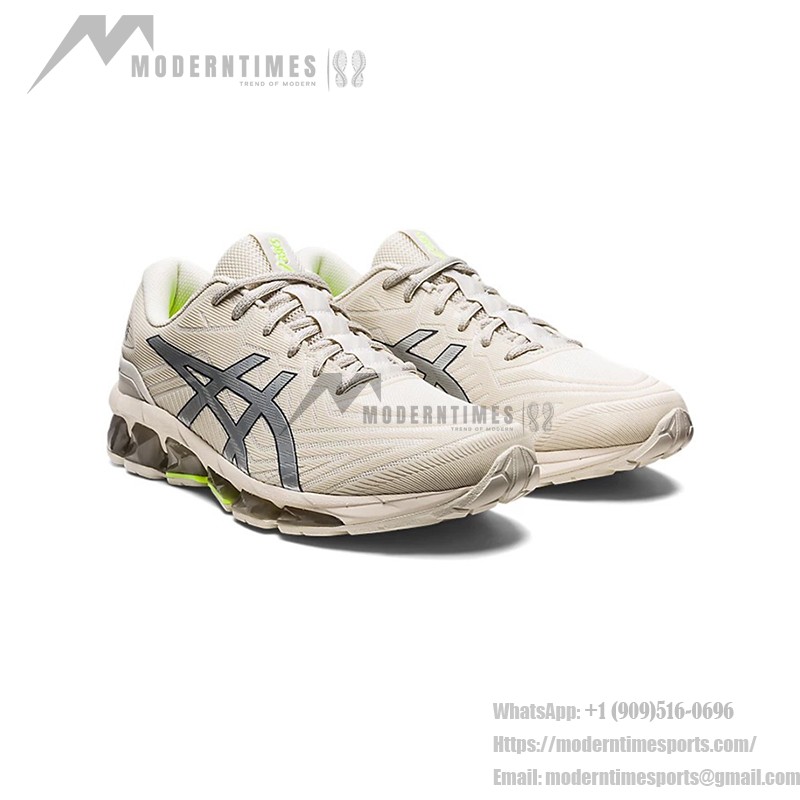 ASICS Gel-Quantum 360 1201A535-020 Herren-Sneaker Beige-Silber-Design