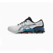 ASICS Gel-Quantum 360 7 1201A481-101 ホワイトブルー フルGELクッションランニングシューズ モダンなデザインと卓越した性能