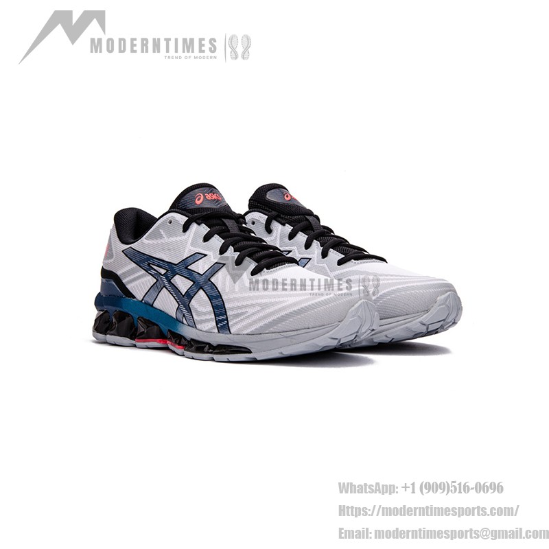 ASICS Gel-Quantum 360 7 1201A481-101 White Blue Full-GEL Cushioning Running Shoes