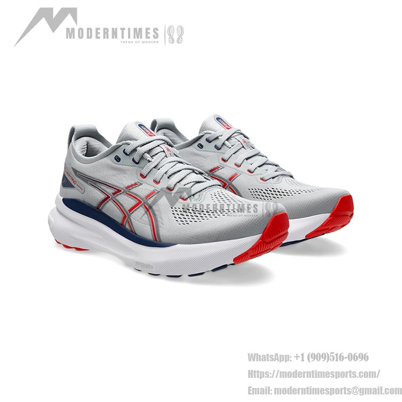 ASICS Gel-Kayano 31 1011B867-021 Men's Running Shoes in Gray and Red