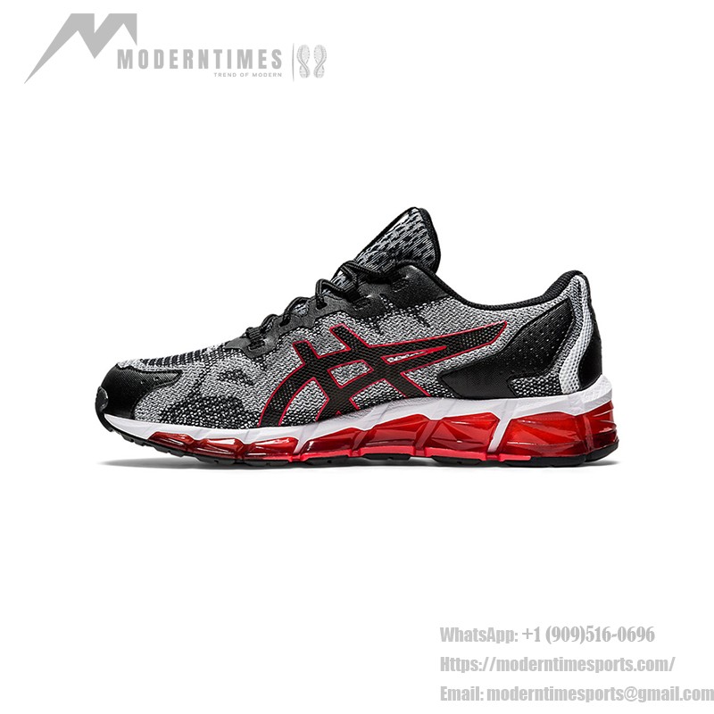 ASICS Gel-Quantum 180 1021A337-002 Black White Red Running Shoes