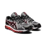 ASICS Gel-Quantum 180 1021A337-002 Black White Red Running Shoes