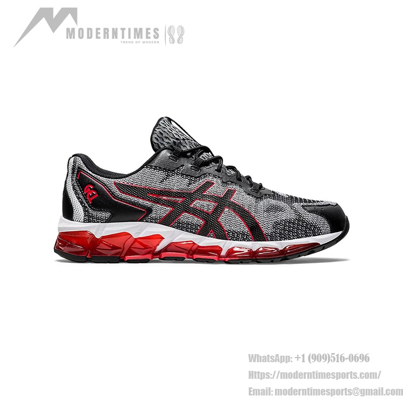 ASICS Gel-Quantum 180 1021A337-002 Black White Red Running Shoes