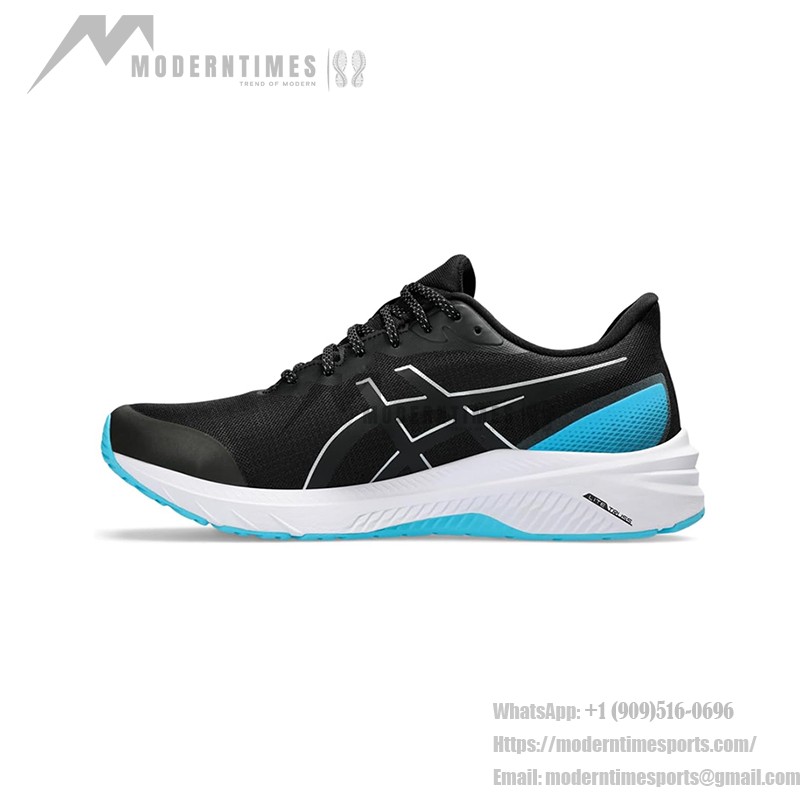 ASICS GT-1000 12 1012B573-001 Black Blue White Lightweight Cushioning Running Shoes